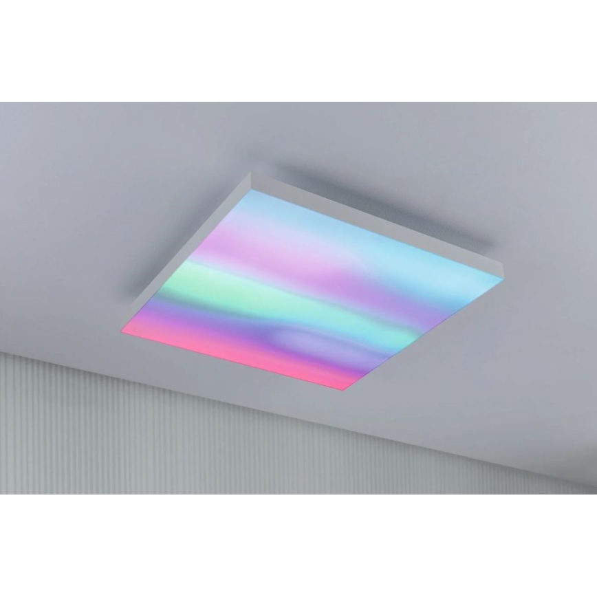 Paulmann 79905 - Plafonier LED RGBW dimabil 19W VELORA 230V 3000-6500K cu telecomandă