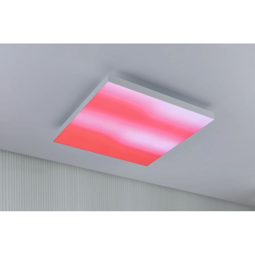 Paulmann 79905 - Plafonier LED RGBW dimabil 19W VELORA 230V 3000-6500K cu telecomandă