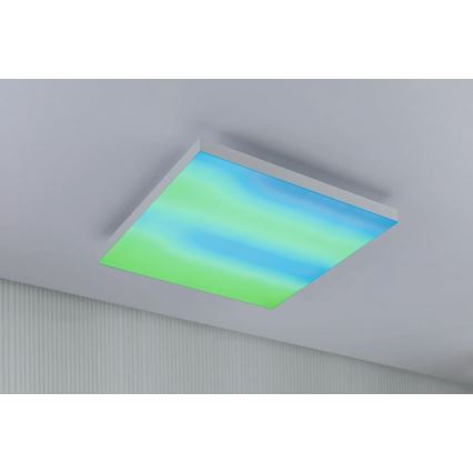 Paulmann 79905 - Plafonier LED RGBW dimabil 19W VELORA 230V 3000-6500K cu telecomandă