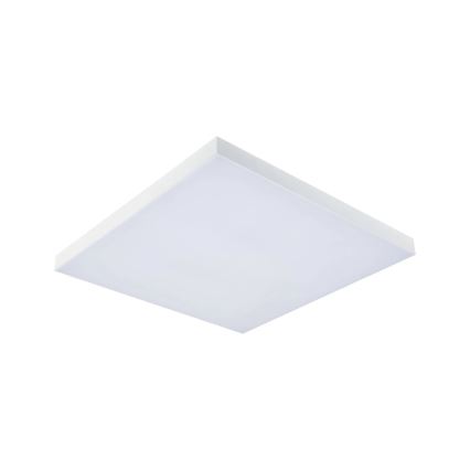 Plafonieră LED dimabilă Paulmann LORIA 79910, 31W RGBW, 230V, 3000–6500K, 59,5 x 59,5 cm, albă + telecomandă