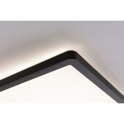Paulmann 79921 - Panou LED dimabil 16W ATRIA 230V 3000K 29,3x29,3 cm negru
