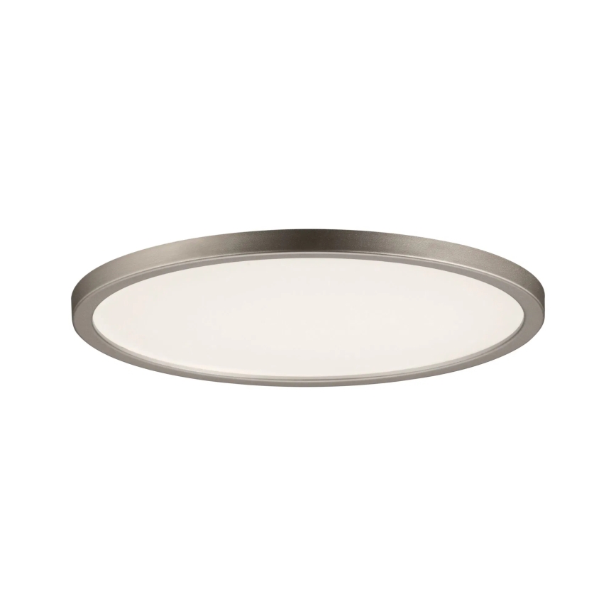 Paulmann 92935 - Corp de iluminat încastrat LED compatibil cu dimmer AREO pentru baie, 12W, IP44, 230V, Ø 18 cm, crom mat