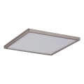 Paulmann 92939 - Spot LED încastrat AREO 11W, dimabil, IP44, 230V, 18x18 cm, crom mat