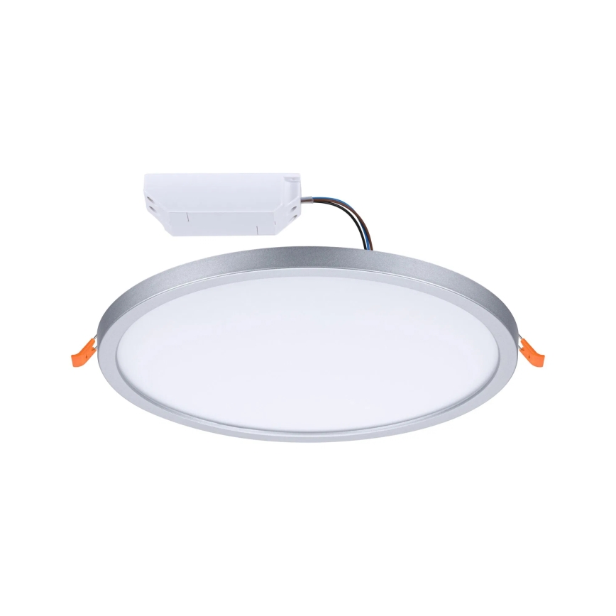Paulmann 92992 - Plafonieră încastrată pentru baie AREO, LED 16W IP44, 230V, 2000/3000/4000K, Ø 23 cm, crom mat