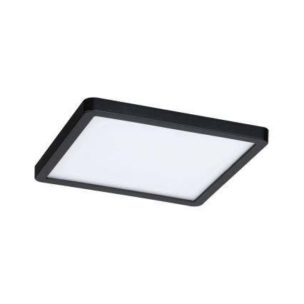 Paulmann 93101 - Spot LED încastrat AREO 13W, IP44, pentru baie, 230V, 2000/3000/4000K, 17,5x17,5 cm, negru
