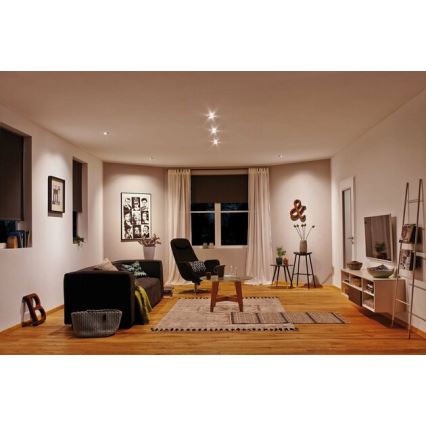 Paulmann 93483 - SET 3xLED/6,5W IP23 Lumină încastrabilă reglabilă pentru baie NOVA 230V