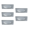 Paulmann 93587 - SET 5x Lampă încastrată LED 5xLED/0,4W/12V/230V 2700K