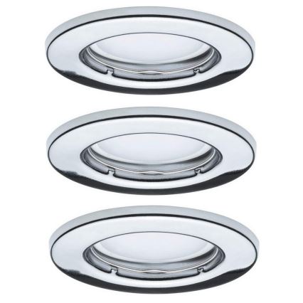 Paulmann 93853 - SET 3xLED-GU10/4,5W Lampă încastrată STARR 230V