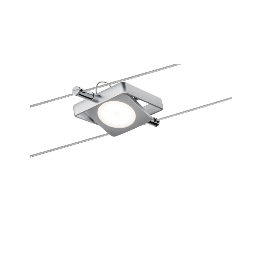 Paulmann 94107 - Set 4xLED/4,3W, sistem complet cu cablu MAC 230V, crom mat