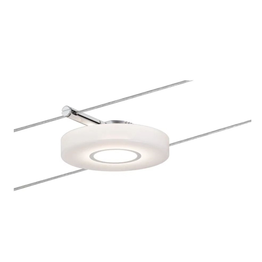 Paulmann 94109 - Set complet sistem pe cablu MAC, 5x LED/4,3W, 230V, alb