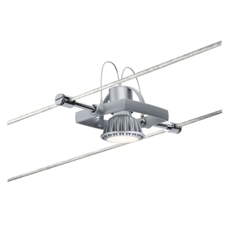 Paulmann 94132 - Spot LED 1xGU5,3/10W pentru sistem cu cablu MAC 12V crom mat