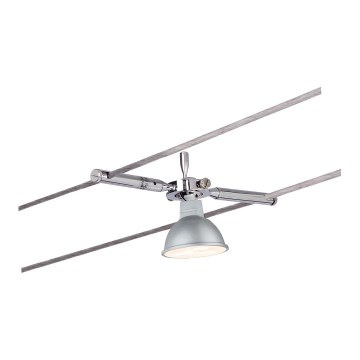 Paulmann 94147 - Spot pentru sistem cu cablu TOGO, 1x GU5,3/10W, 12V, crom mat