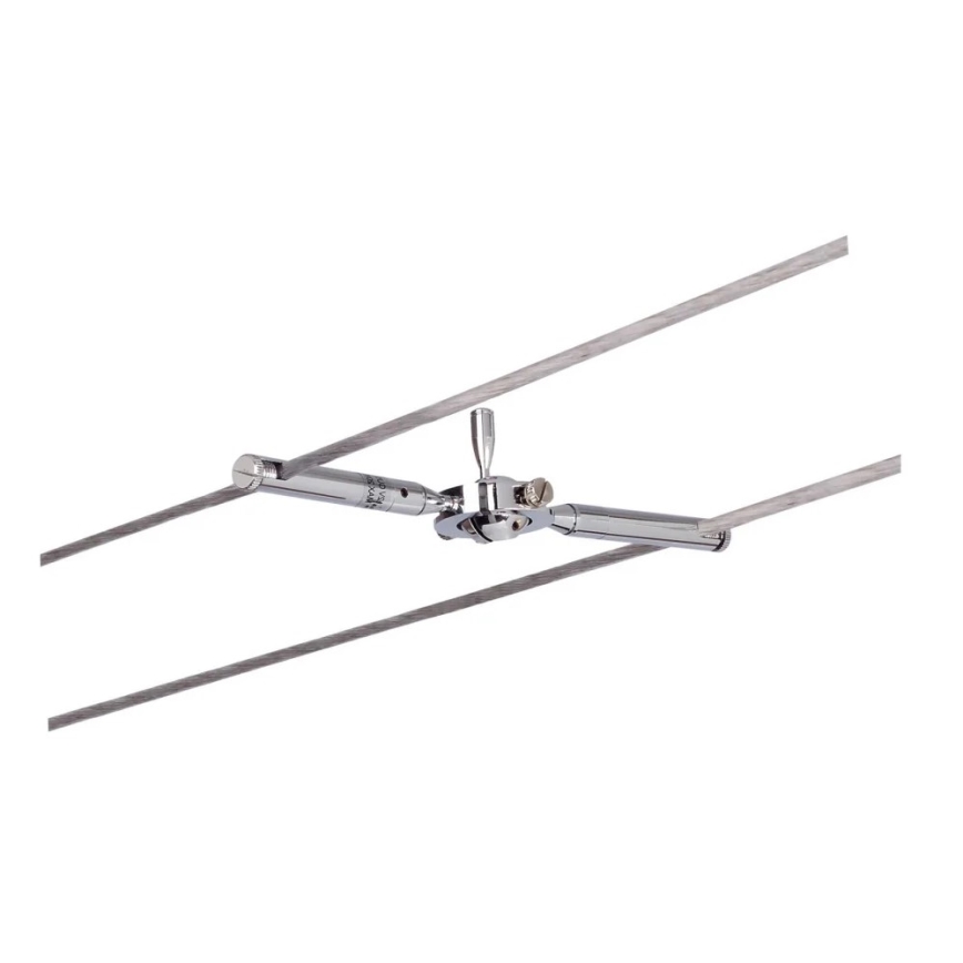 Paulmann 94147 - Spot pentru sistem cu cablu TOGO, 1x GU5,3/10W, 12V, crom mat