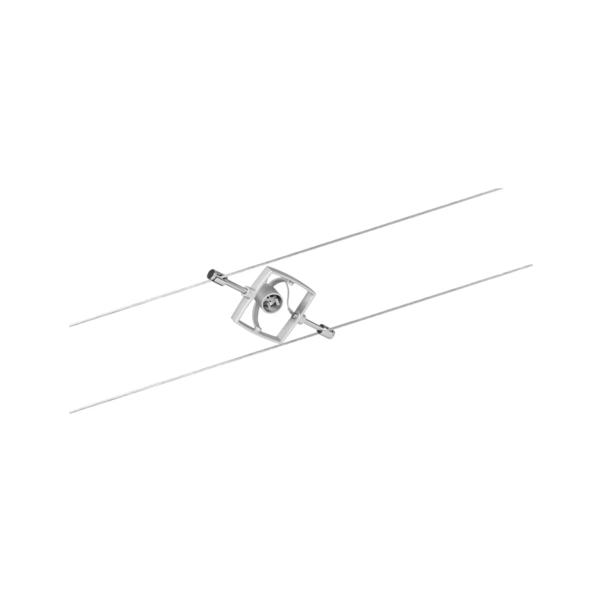 Paulmann 94152 - Sistem complet cu cablu MAC 230V, set de 7 socluri GU5,3/10W, crom mat