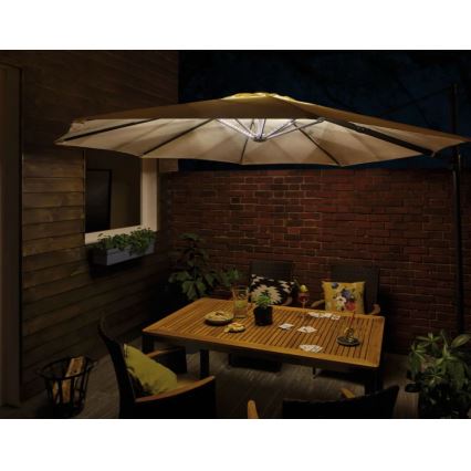 Paulmann 94208 - Iluminare LED/1,8W pentru umbrelă PARASOL 5V/USB 1,6m