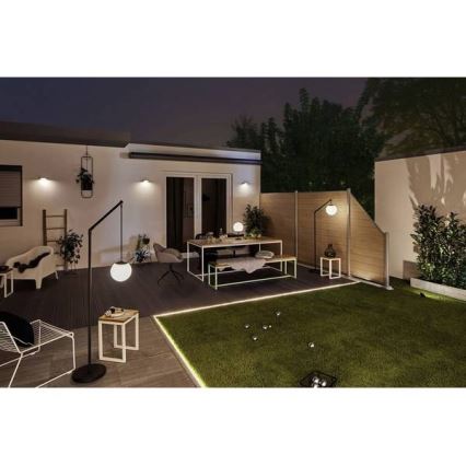 Paulmann 94246 - LED/1,2W IP44 Lumină solară de exterior cu senzor RYSE 3,7V 1800 mAh