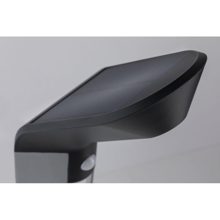 Paulmann 94252 - Lampă solară LED de exterior 1,2W IP44 cu senzor SOLEY 3,7V 1800 mAh