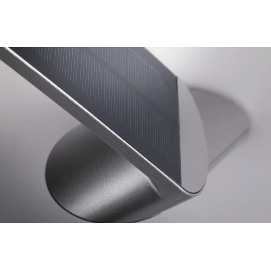 Paulmann 94261 - LED/1,2W IP44 Lumină solară de perete cu senzor ILIAS 3,7V 1800 mAh