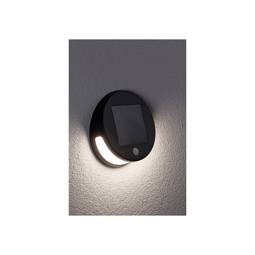 Paulmann 94265 - Lumină solară de exterior cu LED/3W IP44 și senzor HELENA 3,7V 1800 mAh