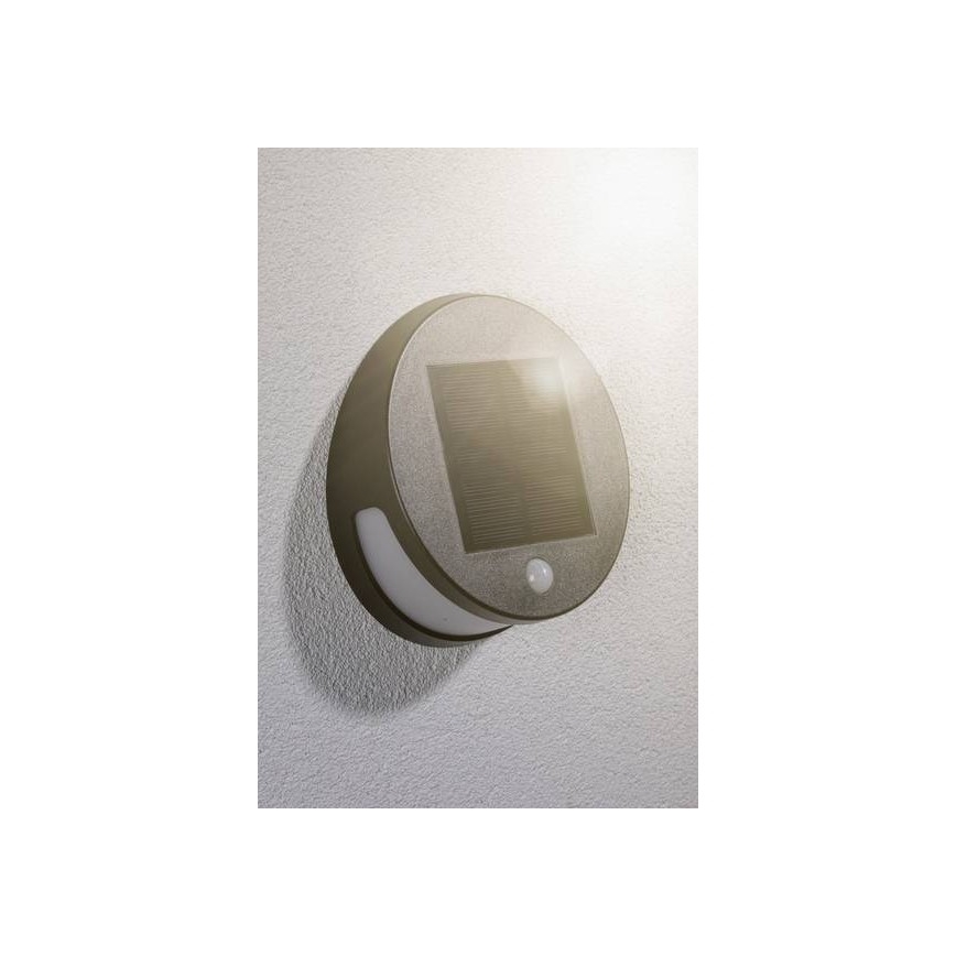 Paulmann 94265 - Lumină solară de exterior cu LED/3W IP44 și senzor HELENA 3,7V 1800 mAh
