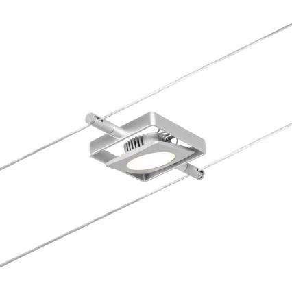 Paulmann 94420 - Set 5xLED/4,5W sistem complet cu cablu MAC 230V crom mat
