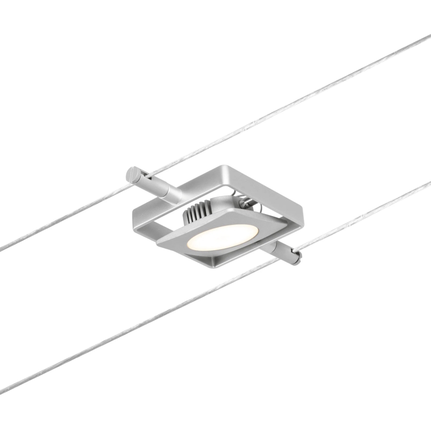 Paulmann 94420 - Set 5xLED/4,5W sistem complet cu cablu MAC 230V crom mat