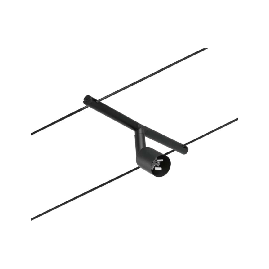 Paulmann 94446 - Sistem complet cu cablu SALT, 230 V, set 5 x GU5,3/10W, negru
