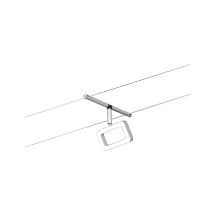 Paulmann 94481 - Set 5 x LED, 4,8 W, sistem complet cu cablu FRAME, 230 V, crom mat
