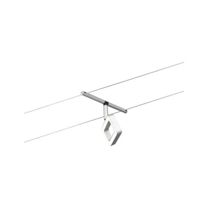 Paulmann 94481 - Set 5 x LED, 4,8 W, sistem complet cu cablu FRAME, 230 V, crom mat