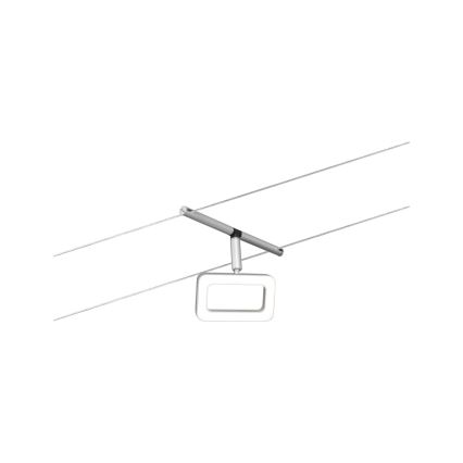 Paulmann 94481 - Set 5 x LED, 4,8 W, sistem complet cu cablu FRAME, 230 V, crom mat