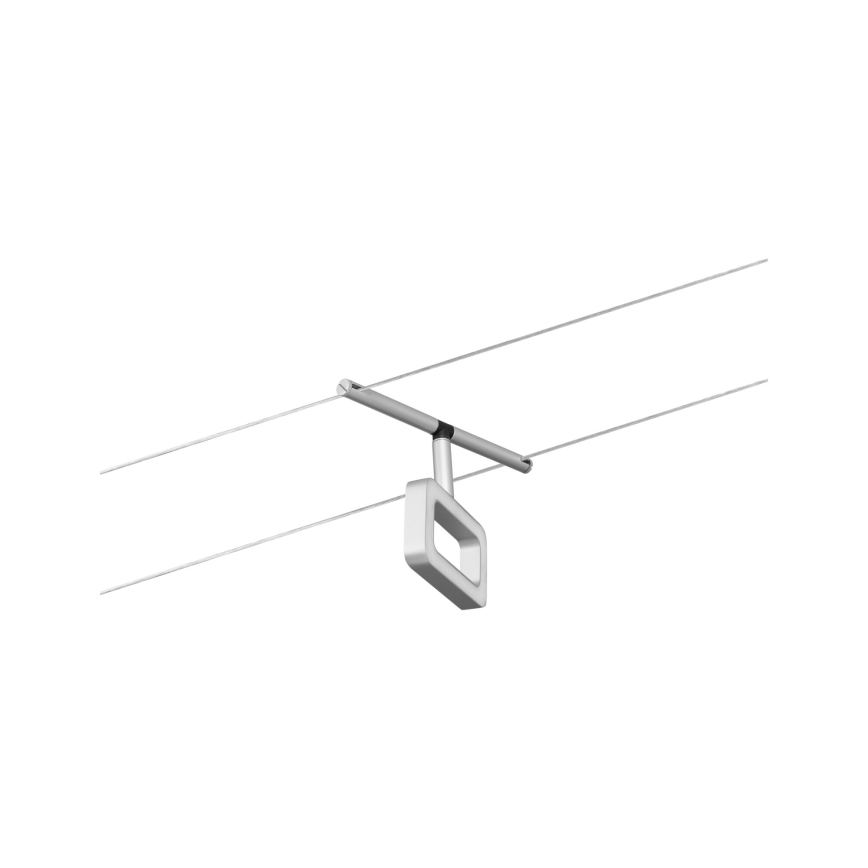 Paulmann 94481 - Set 5 x LED, 4,8 W, sistem complet cu cablu FRAME, 230 V, crom mat