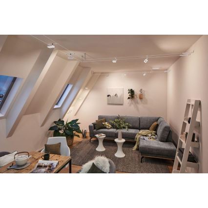 Paulmann 94483 - SET 5xLED/4,8W Spoturi pentru sistemul cu cablu FRAME 230V alb