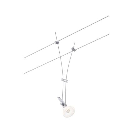 Paulmann 94487 - Spot cu 1xGU5,3/50W pentru sistem cu cablu COMET 230V crom mat