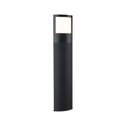 Paulmann 94514 - LED/8,5W IP44 Corp luminos pentru număr de casă reglabil, cu senzor combinat de mișcare și de amurg PADEA 230V antracit