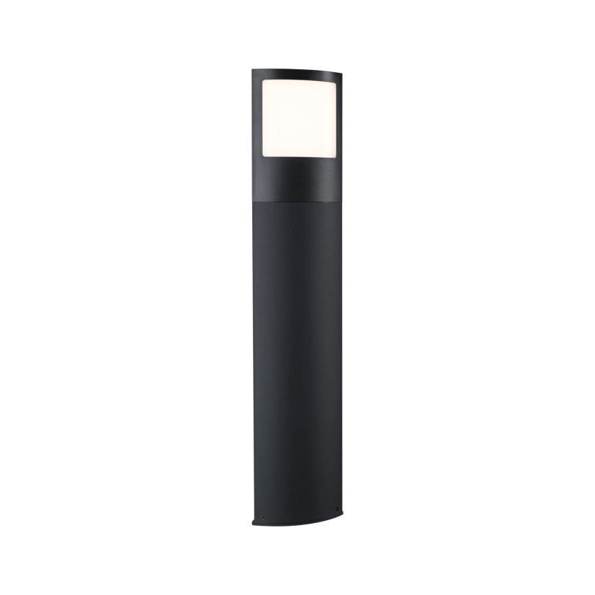 Paulmann 94514 - LED/8,5W IP44 Corp luminos pentru număr de casă reglabil, cu senzor combinat de mișcare și de amurg PADEA 230V antracit