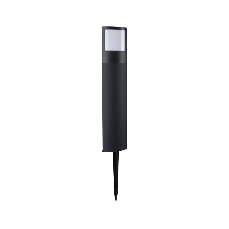 Paulmann 94514 - LED/8,5W IP44 Corp luminos pentru număr de casă reglabil, cu senzor combinat de mișcare și de amurg PADEA 230V antracit
