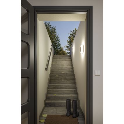 Paulmann 94957 - LED/18,5W IP65 Aplică de perete pentru exterior reglabilă ELUNOR 230V 2200/3000/4000K antracit