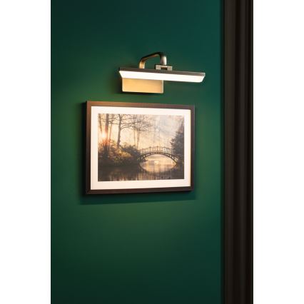 Paulmann 95568 - Lampă pentru tablou RENAN LED/6W 230V 30 cm alamă