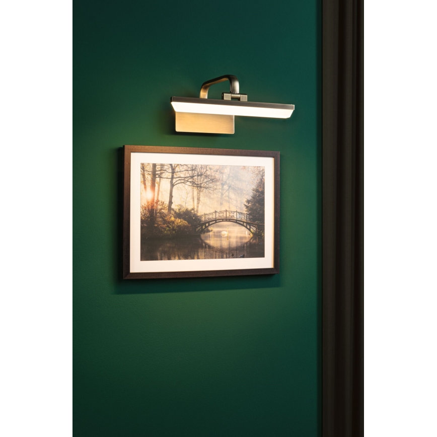 Paulmann 95568 - Lampă pentru tablou RENAN LED/6W 230V 30 cm alamă