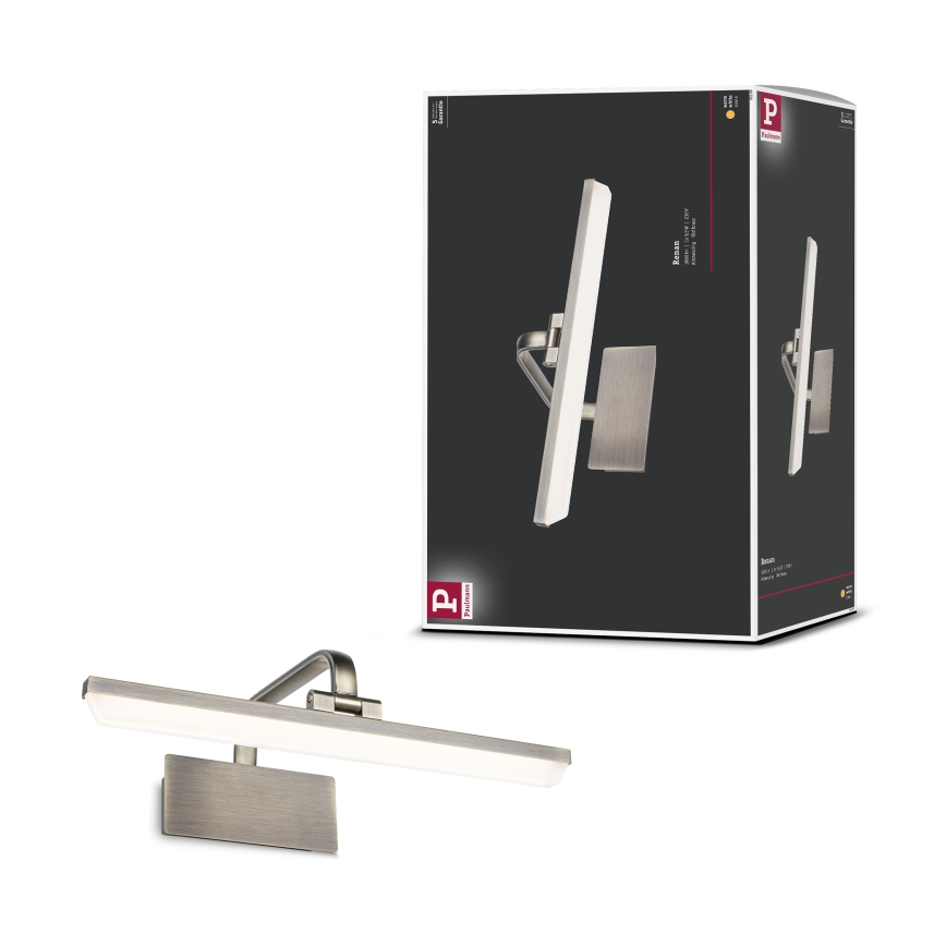 Paulmann 95569 - Lampă pentru tablouri RENAN LED/9,5W 230V 40 cm alamă