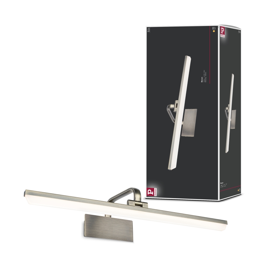 Paulmann 95570 - Lampă LED pentru tablouri RENAN, 11W, 230V, 60 cm, alamă