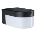 Paulmann 95747 - LED/2,3W IP44 Aplica de perete solară cu senzor CALYNE 3,7/230V 4000 mAh negru