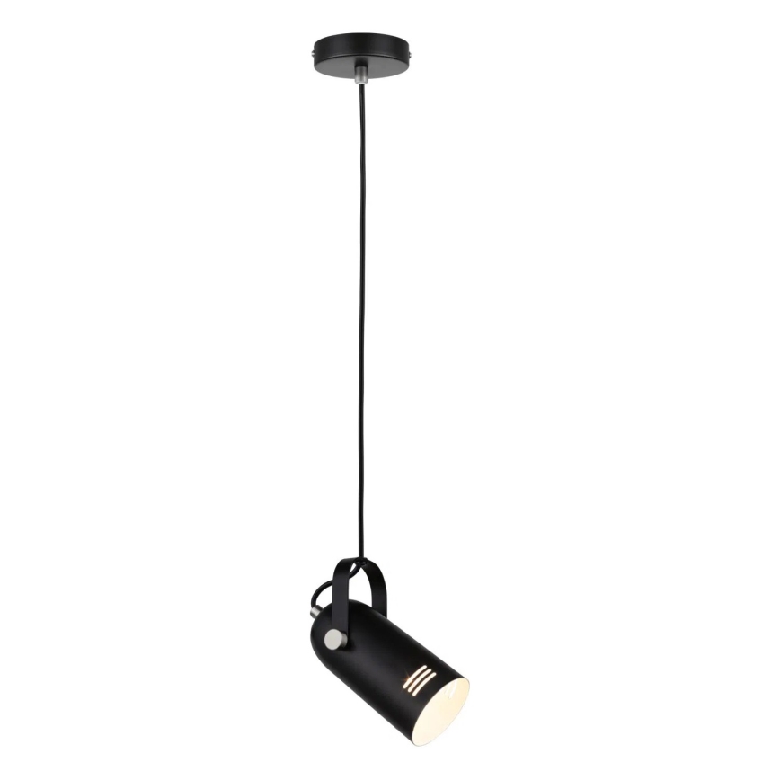 Paulmann LAVEA 79766 - Lustră suspendată pe cablu LED RGBW 1xE27/9W 230V, neagră
