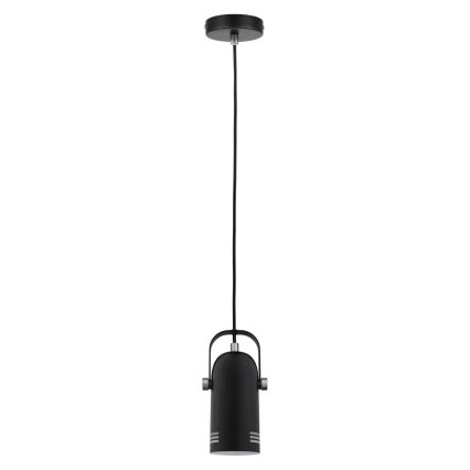 Paulmann LAVEA 79766 - Lustră suspendată pe cablu LED RGBW 1xE27/9W 230V, neagră