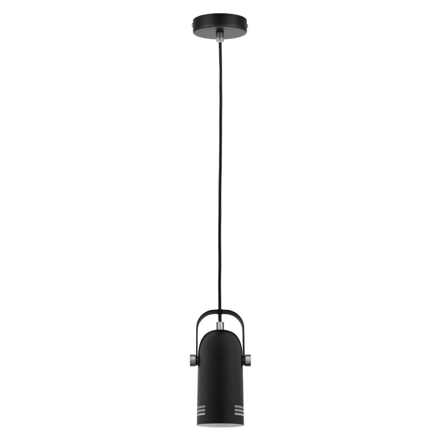 Paulmann LAVEA 79766 - Lustră suspendată pe cablu LED RGBW 1xE27/9W 230V, neagră