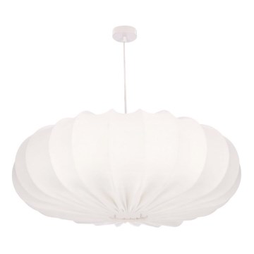 Pendul CAFEE pe cablu, 1x E27/40W/230V, Ø 66 cm, alb