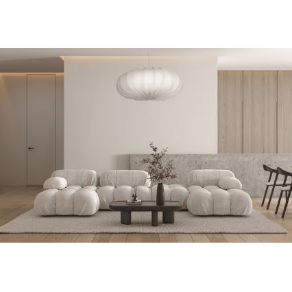 Pendul CAFEE pe cablu, 1x E27/40W/230V, Ø 66 cm, alb