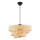 Pendul COUPER pe cablu 1xE27/60W/230V bej/crom lucios