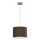 Pendul cu cablu ARDEN, 1xE27/15W/230V, Ø 25 cm, bej/maro