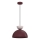 Pendul cu cablu NEVIS, 1xE27/15W/230V, Ø 29 cm, vișiniu
